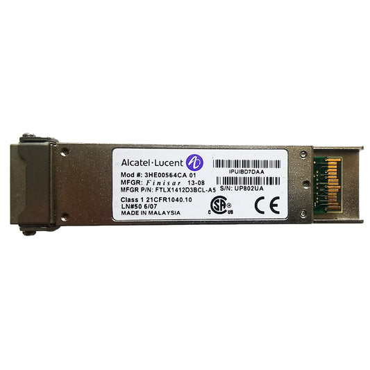 Alcatel-Lucent (Nokia) 3HE00564CA 01 10GBASE-LR XFP Optical Transceiver