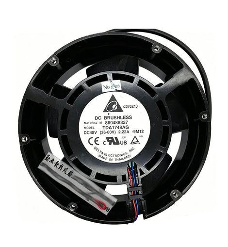DELTA TDA1748AG 48V 2.22A 3wires Cooling Fan