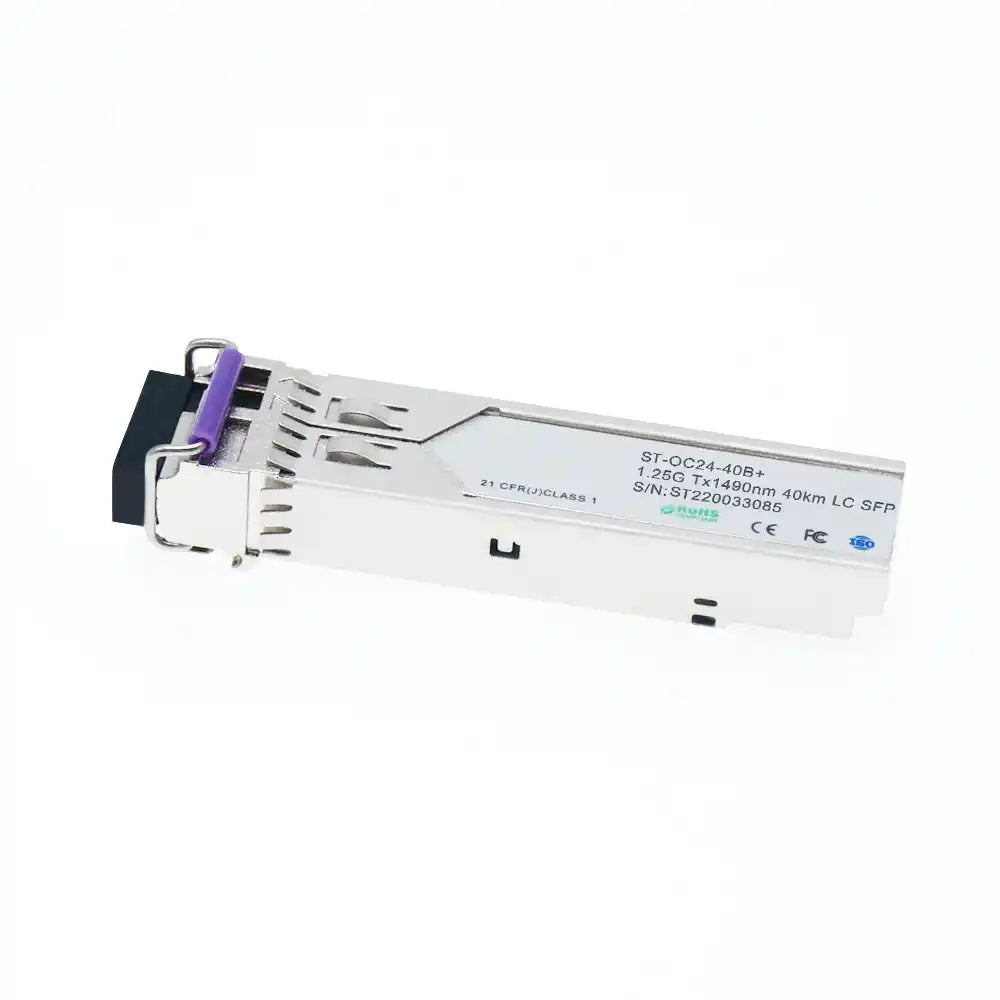 1.25Gbps Tx1490/Rx1310nm 40km SFP Bi-Directional Transceiver