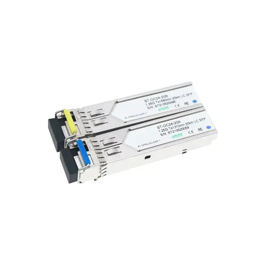 1.25Gbps Tx1310/Rx1550nm 20km SFP Bi-Directional Transceiver