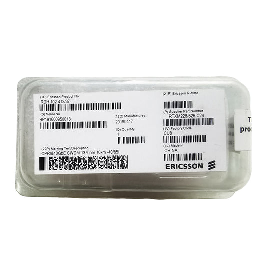 Ericsson RDH 102 413/37 (RTXM228-526-C24) 10G CWDM SFP+ optical transceiver