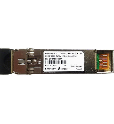 Ericsson RDH 102 423/27 (RTXM228-501-C24) 10G CWDM SFP+ optical transceiver