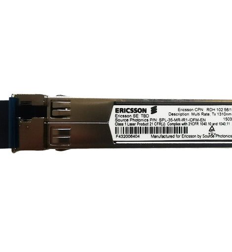 Ericsson RDH 102 65/2 10G SFP+ optical transceiver
