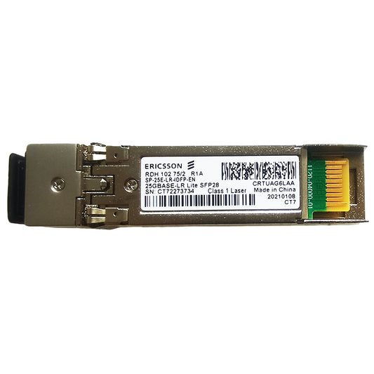 Ericsson RDH 102 75/2 R1A (SP-25E-LR-IDFP-EN) 25G SFP28 optical transceiver