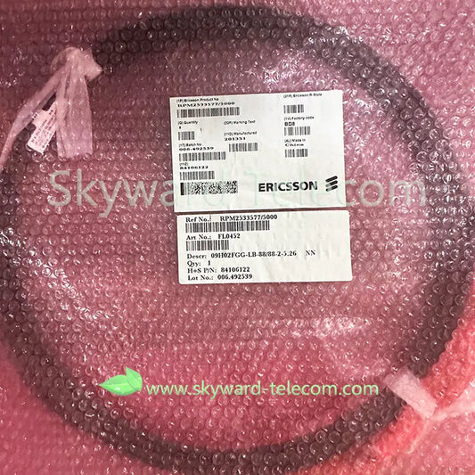 Ericsson RPM 253 3577/30 Outdoor CPRI FTTA fiber optic cable DLC-DLC-SM-5.0-30m