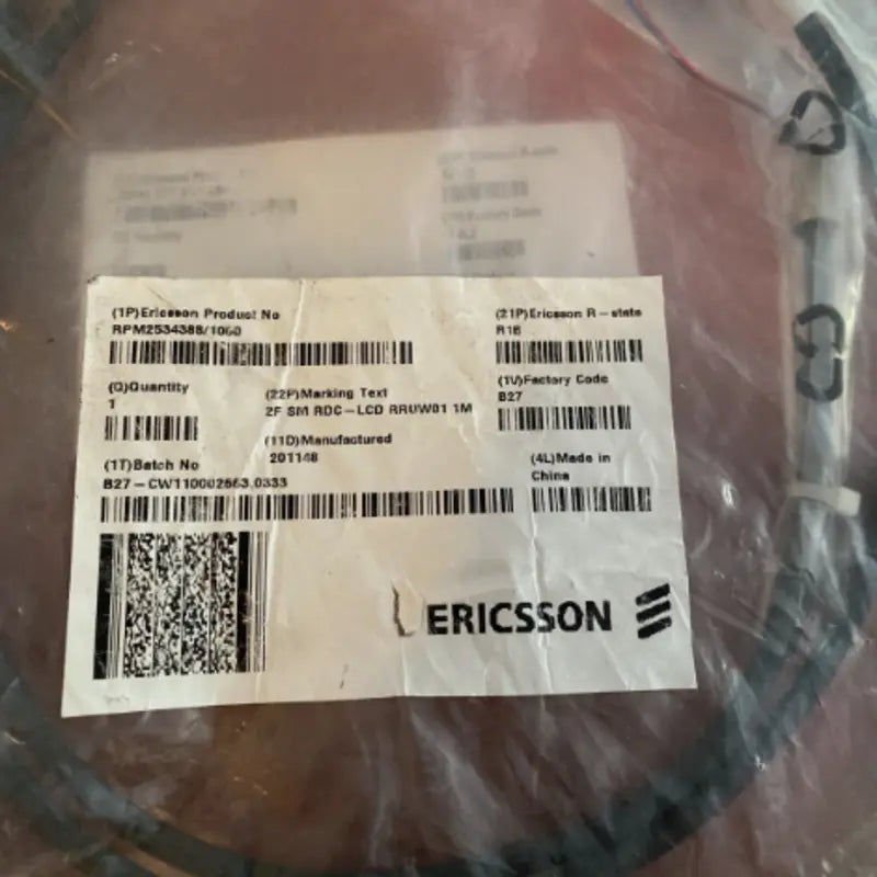 Ericsson RPM 253 4388 Series | CPRI FTTA fiber optic cable | DLC/FLX-ODC/M-SM-5.0