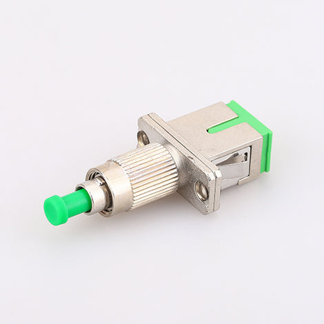 FC-APC Male to SC-APC Female Fiber Adapter