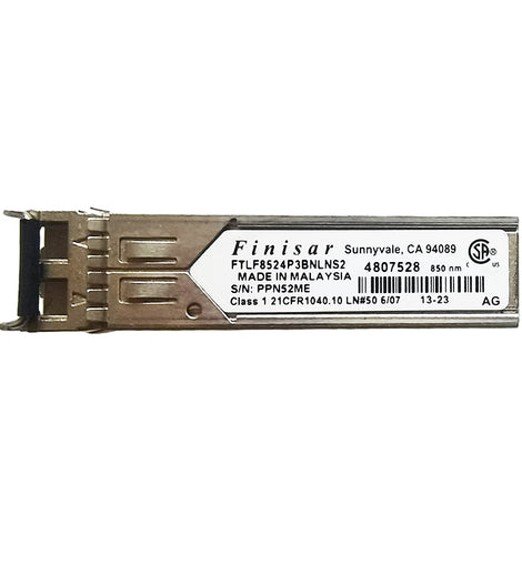 Finisar FTLF8524P3BNLNS2 (PN: 4807528) 32Gbps SFP+ optical transceiver
