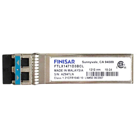 Finisar FTLX1471D3BCL 10Gbps SFP+ long-reach optical transceiver