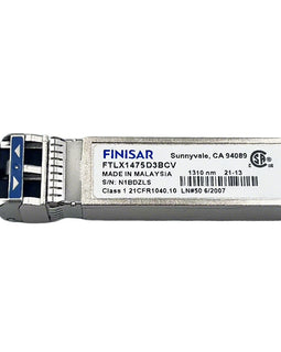 Finisar FTLX1475D3BCV 10Gbps SFP+ extended-reach optical transceiver