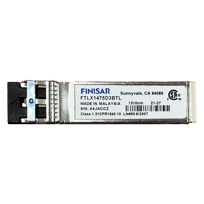 Finisar FTLX1475D3BTL 10Gbps SFP+ extended-reach optical transceiver
