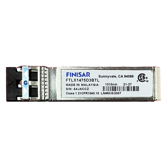 Finisar FTLX1475D3BTL 10Gbps SFP+ extended-reach optical transceiver