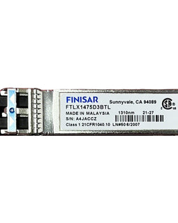 Finisar FTLX1475D3BTL 10Gbps SFP+ extended-reach optical transceiver