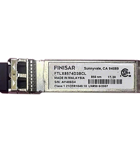 Finisar FTLX8574D3BCL 10Gbps SFP+ short-reach optical transceiver