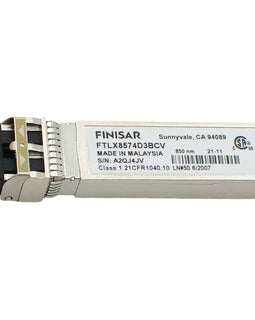 Finisar FTLX8574D3BCV 10Gbps SFP+ short-reach optical transceiver