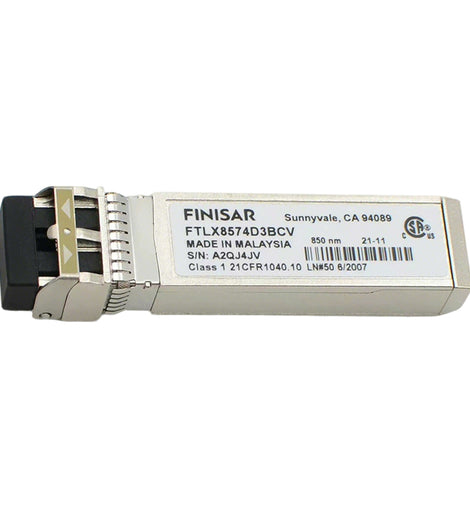 Finisar FTLX8574D3BCV 10Gbps SFP+ short-reach optical transceiver