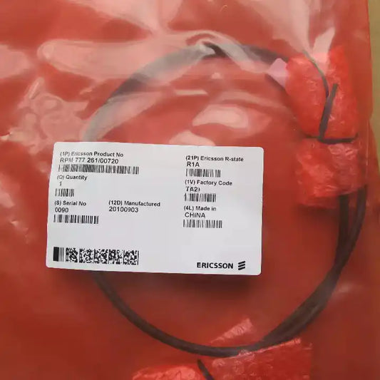 Ericsson RPM 777 261/00720 DC Power Cable with connectors