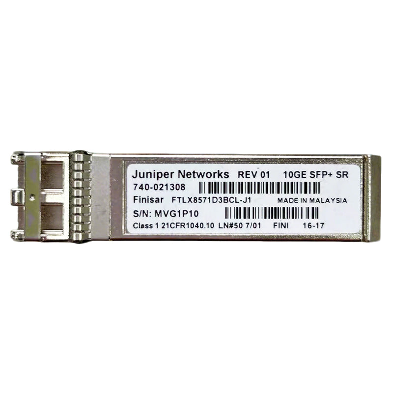 Juniper Network 740-021308 (Finisar FTLX8571D3BCL-J1) 10Gbps SFP+ optical transceiver