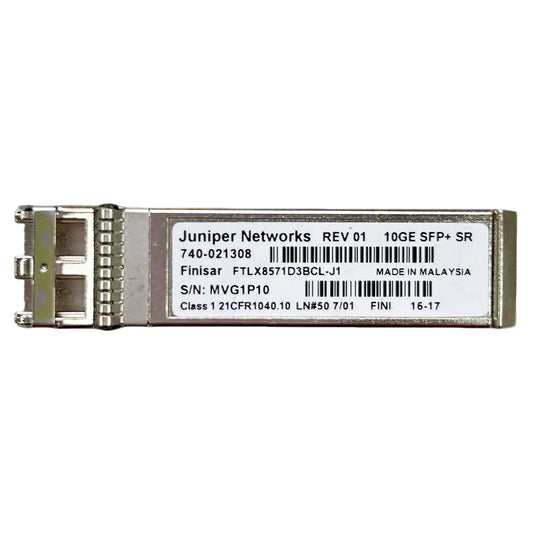 Juniper Network 740-021308 (Finisar FTLX8571D3BCL-J1) 10Gbps SFP+ optical transceiver