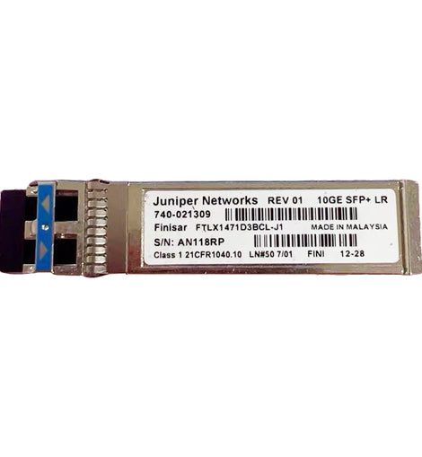 Juniper 740-021309 (Finisar FTLX1471D3BCL-J1) 10Gbps SFP+ optical transceiver