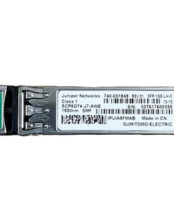 Juniper 740-031849 (Sumitomo SCP6G74-J7-AWE) 1Gbps SFP long-haul optical transceiver