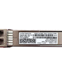 Juniper 740-031981 (Source Photonics SPP-10E-LR-EDFF-JNP) 10Gbps SFP+ long-reach optical transceiver