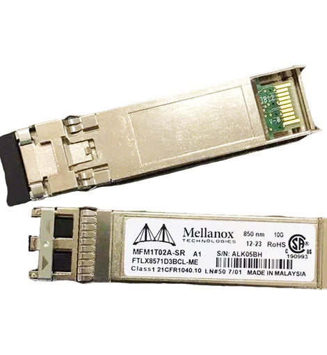 Mellanox MFM1T02A-SR 10G SFP+ Optical Transceiver - Skyward Telecom