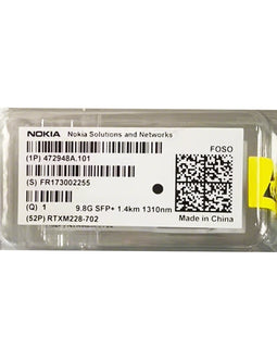 Nokia FOSO 472948A multi‑rate SFP+ optical transceiver