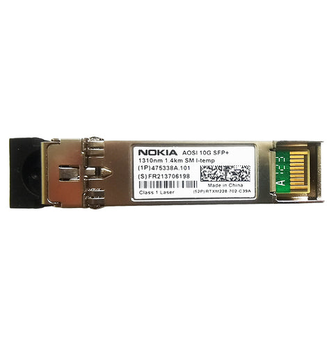 Nokia AOSI 475338A.101 10G SFP+ optical transceiver
