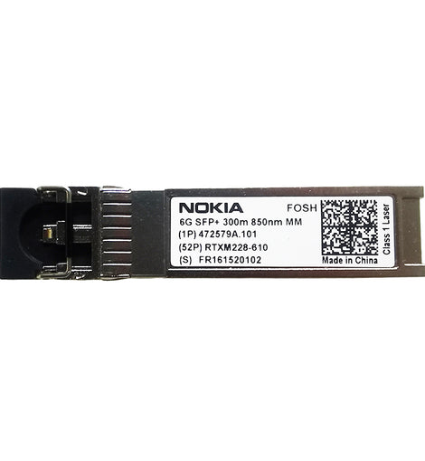 Nokia FOSH 472579A.101 6G SFP+ optical transceiver