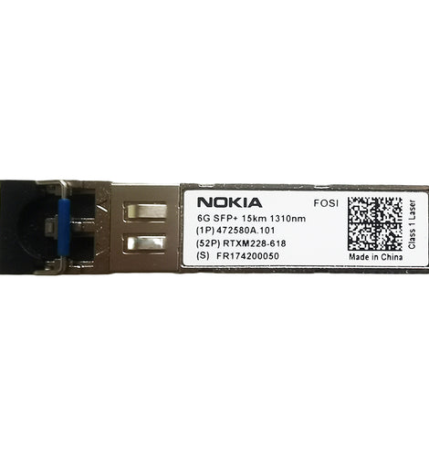 Nokia FOSI 472580A.101 6G SFP+ optical transceiver