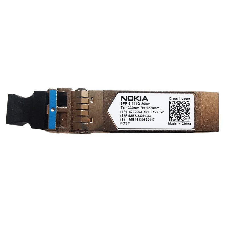 Nokia FOST 473206A.101 6.144G SFP BIDI (Bi-directional) optical transceiver