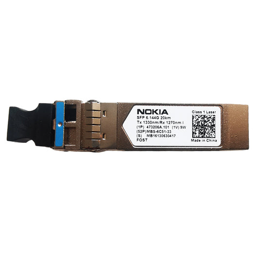 Nokia FOST 473206A.101 6.144G SFP BIDI (Bi-directional) optical transceiver