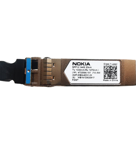 Nokia FOST 473206A.101 6.144G SFP BIDI (Bi-directional) optical transceiver
