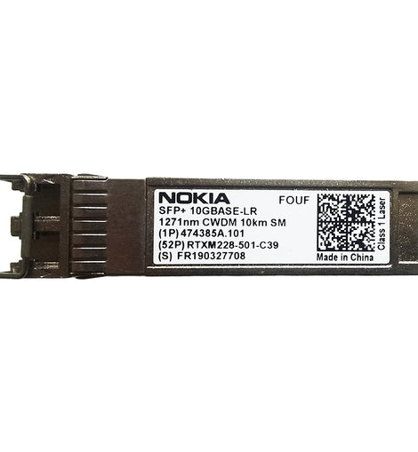 Nokia FOUF 474385A.101 10G SFP+ CWDM optical transceiver