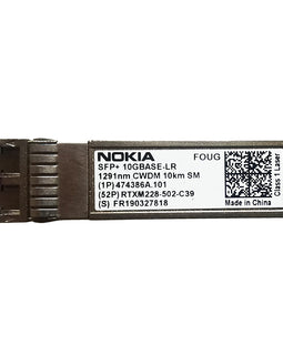 Nokia FOUG 474386A.101 10G SFP+ CWDM optical transceiver