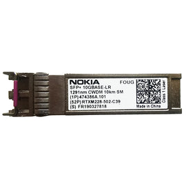 Nokia FOUG 474386A.101 10G SFP+ CWDM optical transceiver