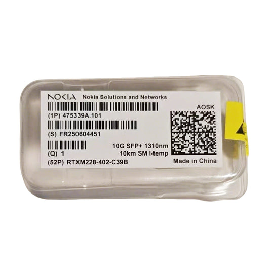 Nokia 475339A.101 (AOSK) SFP+ optical transceiver