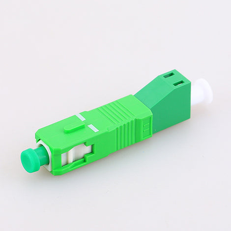 SC-APC Male to LC-APC Female Fiber Adapter