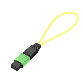 MPO Single-Mode Fiber Loopback Adapter (8/12/24-Core)