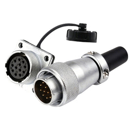 WS20 Series 12 Pin Aviation Connector Waterproof Power Plug IP67