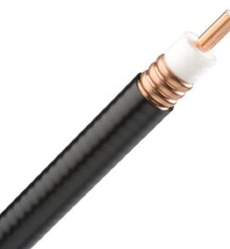 ANDREW AVA5RK-50FX Coaxial Cable, corrugated copper, 7/8 in