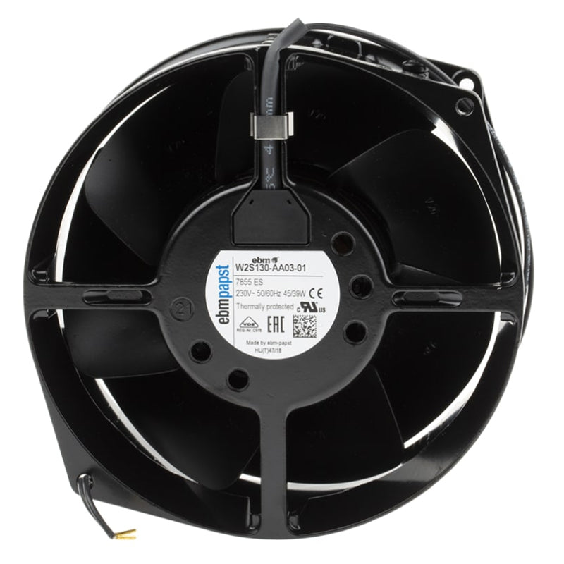 W2S130-AA03-01 ebm-papst W2S130 Series Axial Fan