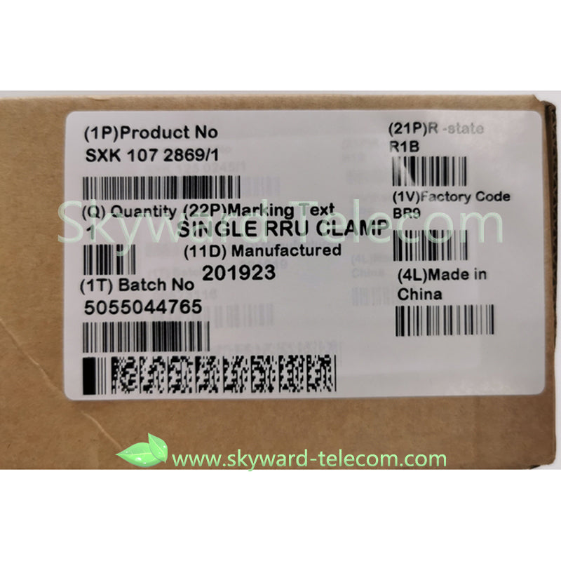 Ericsson Single RRU Clamp ENC SXK-107-2869/1