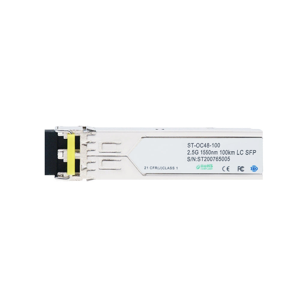 2.5Gbps SFP Optical Transceiver, 100km LC Reach