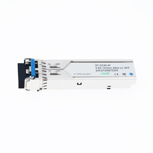 2.5Gbps SFP 1310nm Optical Transceiver, 40km LC Reach