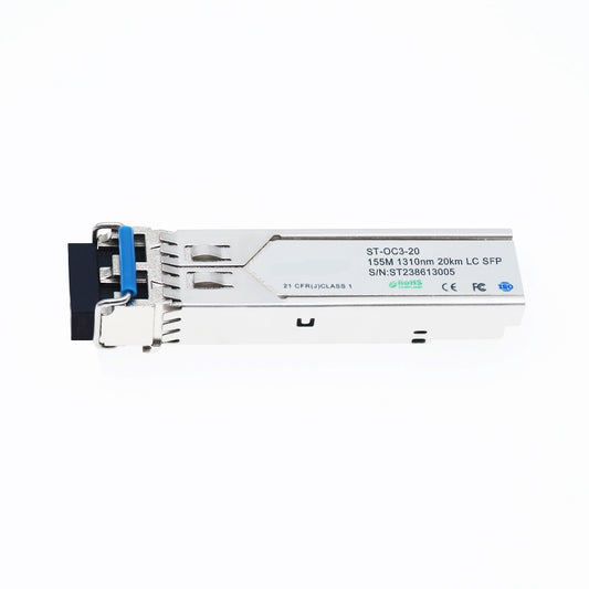 155Mbps 1310nm 20km SFP Optical Transceiver
