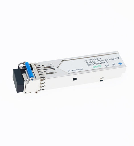 2.488Gbps SFP TX1310nm Bi-Directional Transceiver, 20km LC Reach ...