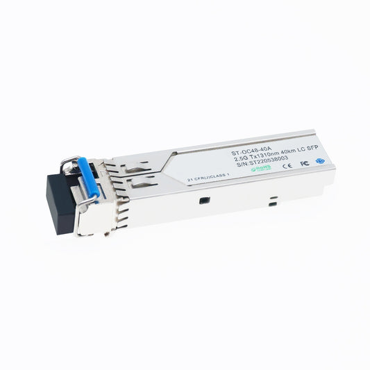 2.5Gbps SFP 1310nm  Optical Transceiver, 40km  LC Reach