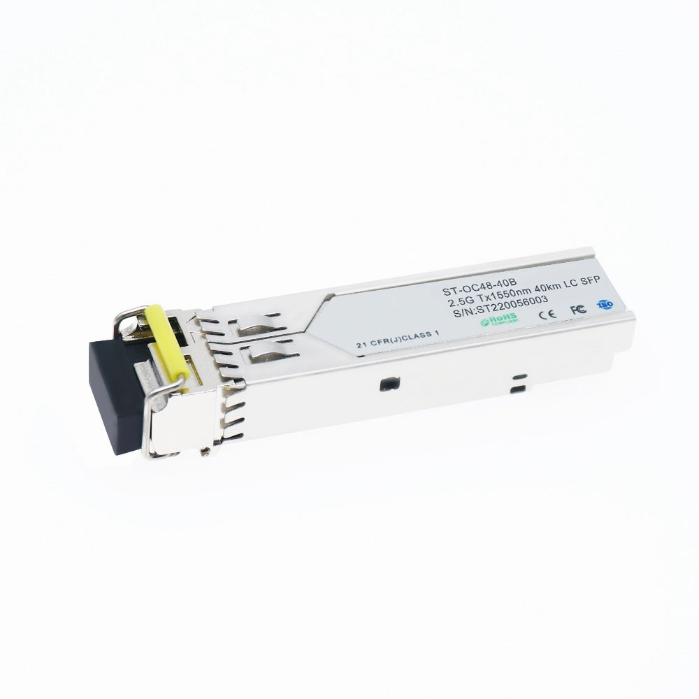 2.5Gbps SFP 1550nm Optical Transceiver, 40km LC Reach